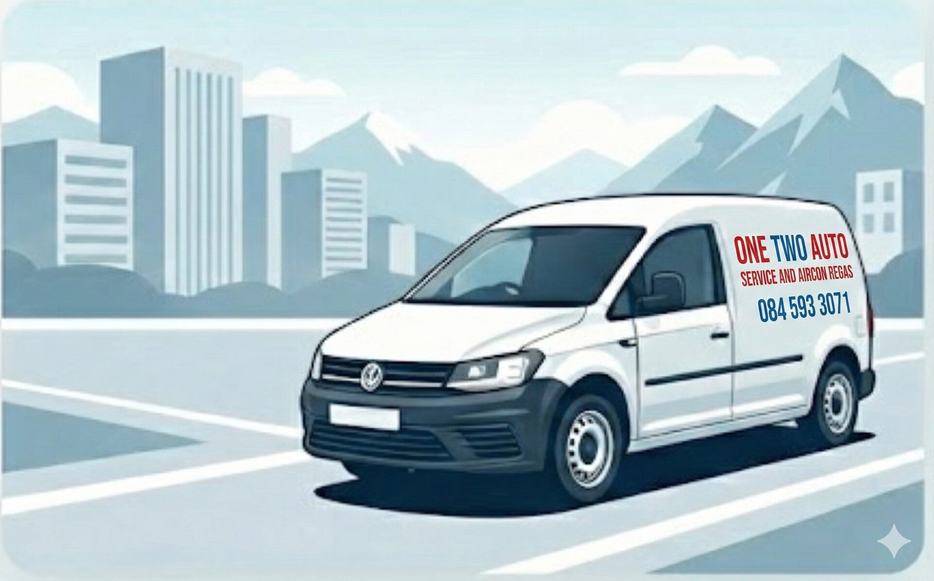 OneTwo Auto service van